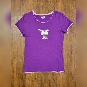 Lazy One moose silhouette t-shirt